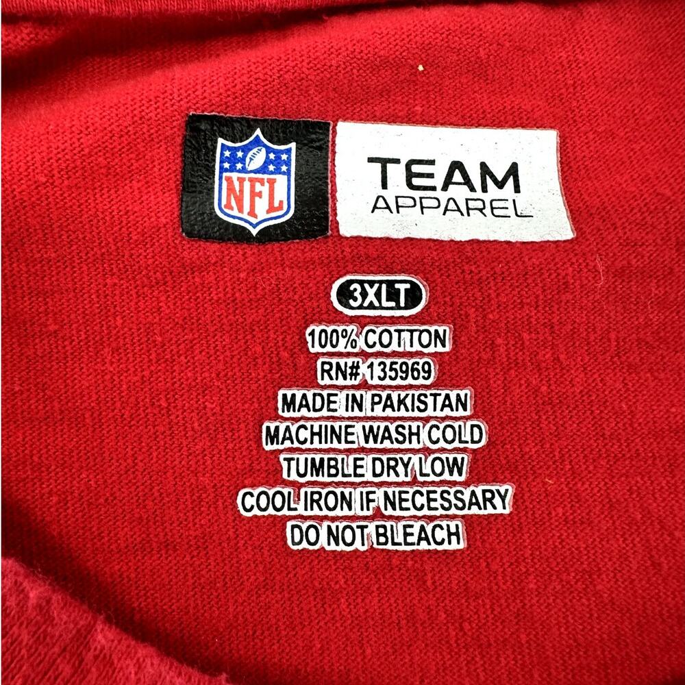 NFL TEAM APPAREL TAMPA BAY BUCCANEERS T-SHIRT - Picture 2 of 3